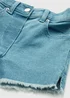 Girls Blue Denim Shorts (1-7yrs) - 1 to 1 half years Image 2