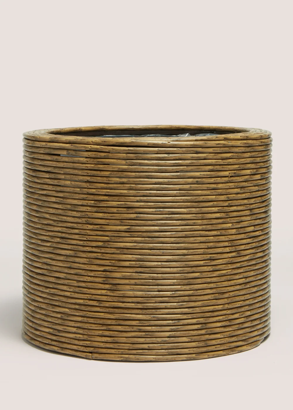 Outdoor Rattan Woven Baseless Round Planter (36cm x 36cm x 29cm) Image 1