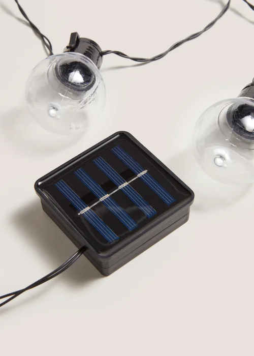 Outdoor 10 Bulb Festoon Solar Lights Image 2