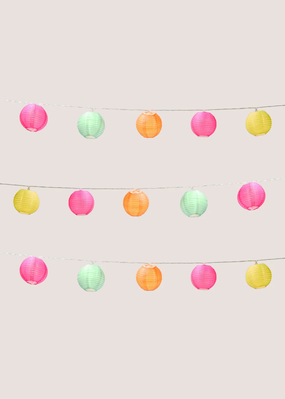 Outdoor 10 Ball Solar Light Global Image 2