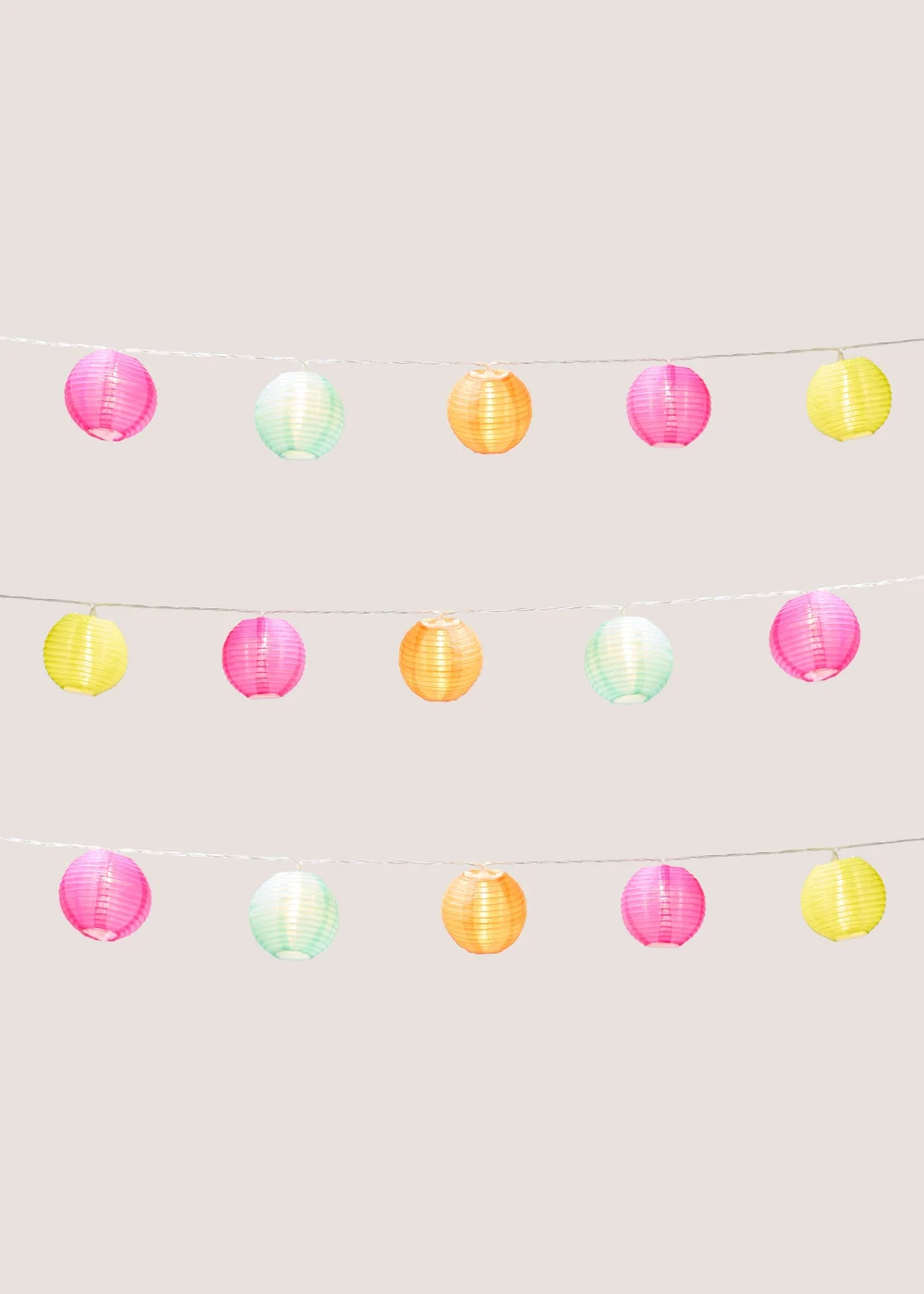 Outdoor 10 Ball Solar Light Global Image 1