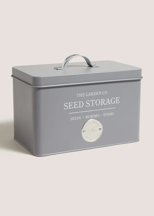 The Garden Co Grey Seed Box (25×15×16cm) Image 1