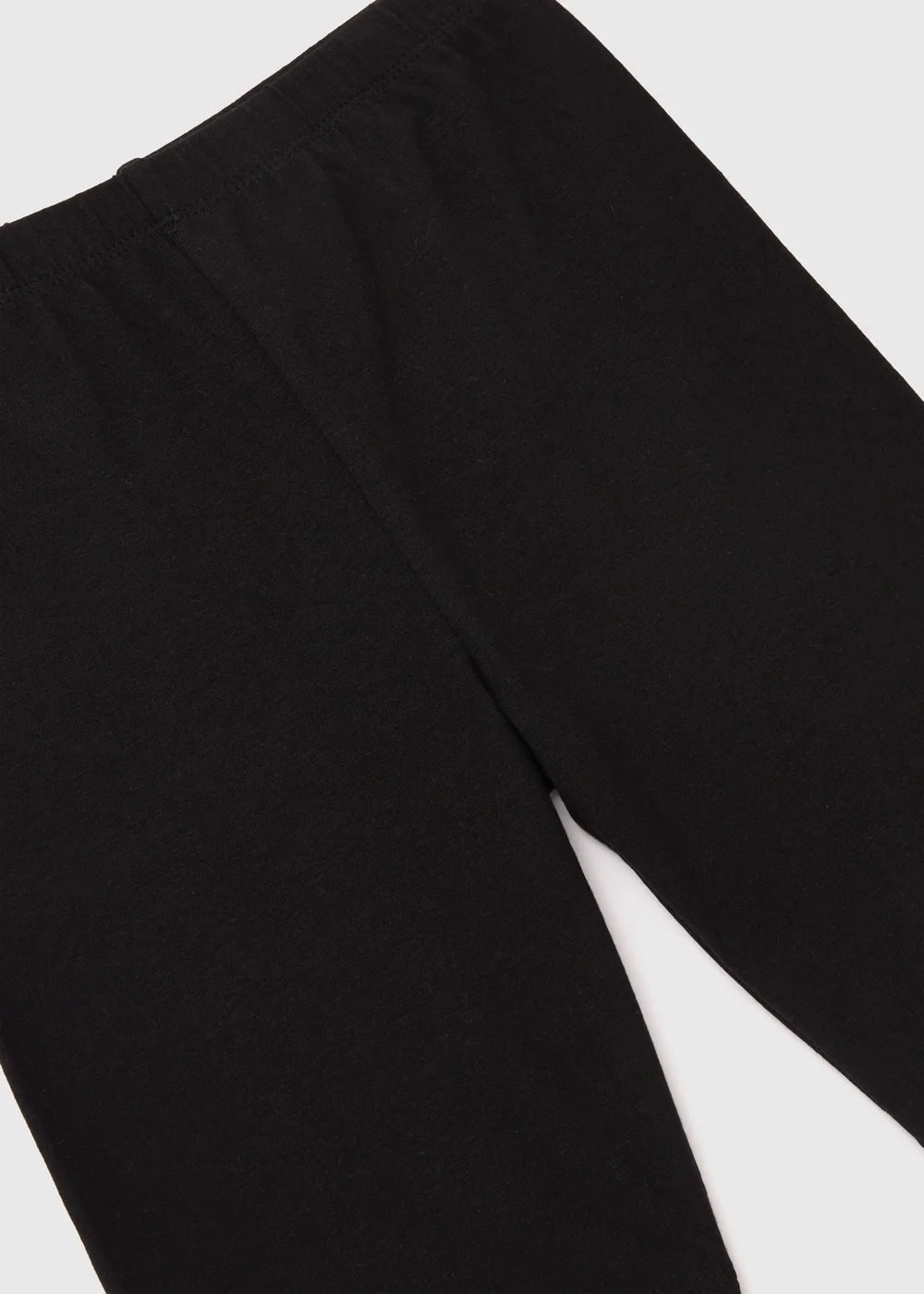 Girls Black Cycling Shorts (1-7yrs) - Age 2 - 3 Years Image 2