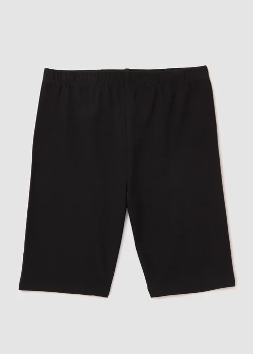 Girls Black Cycling Shorts (1-7yrs) - Age 2 - 3 Years Image 1