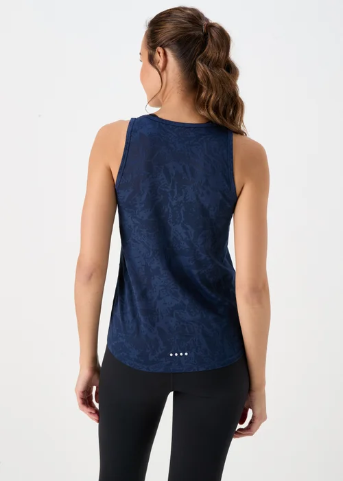 Souluxe Navy Jacquard Vest - S Image 2