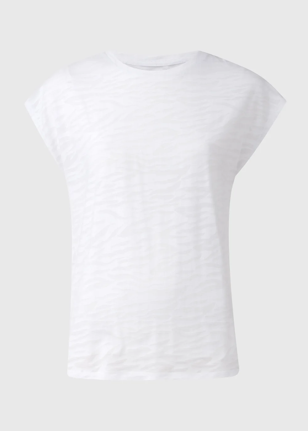 Souluxe White Burnout T-Shirt - S Image 5