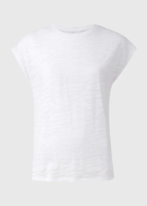 Souluxe White Burnout T-Shirt - S Image 5