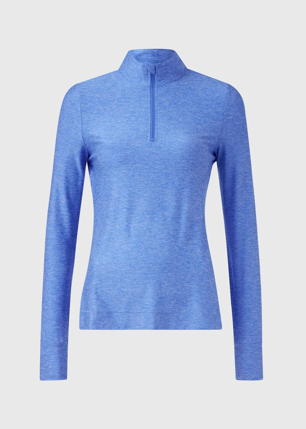 Souluxe Blue Basic Half Zip - S Image 5