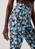 Souluxe Blue Printed Leggings - 8 Image 3