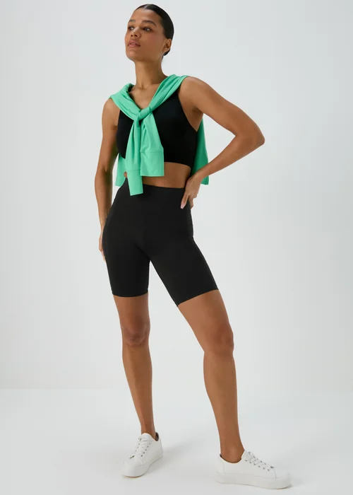 Souluxe Black Cycling Shorts - 8 Image 4