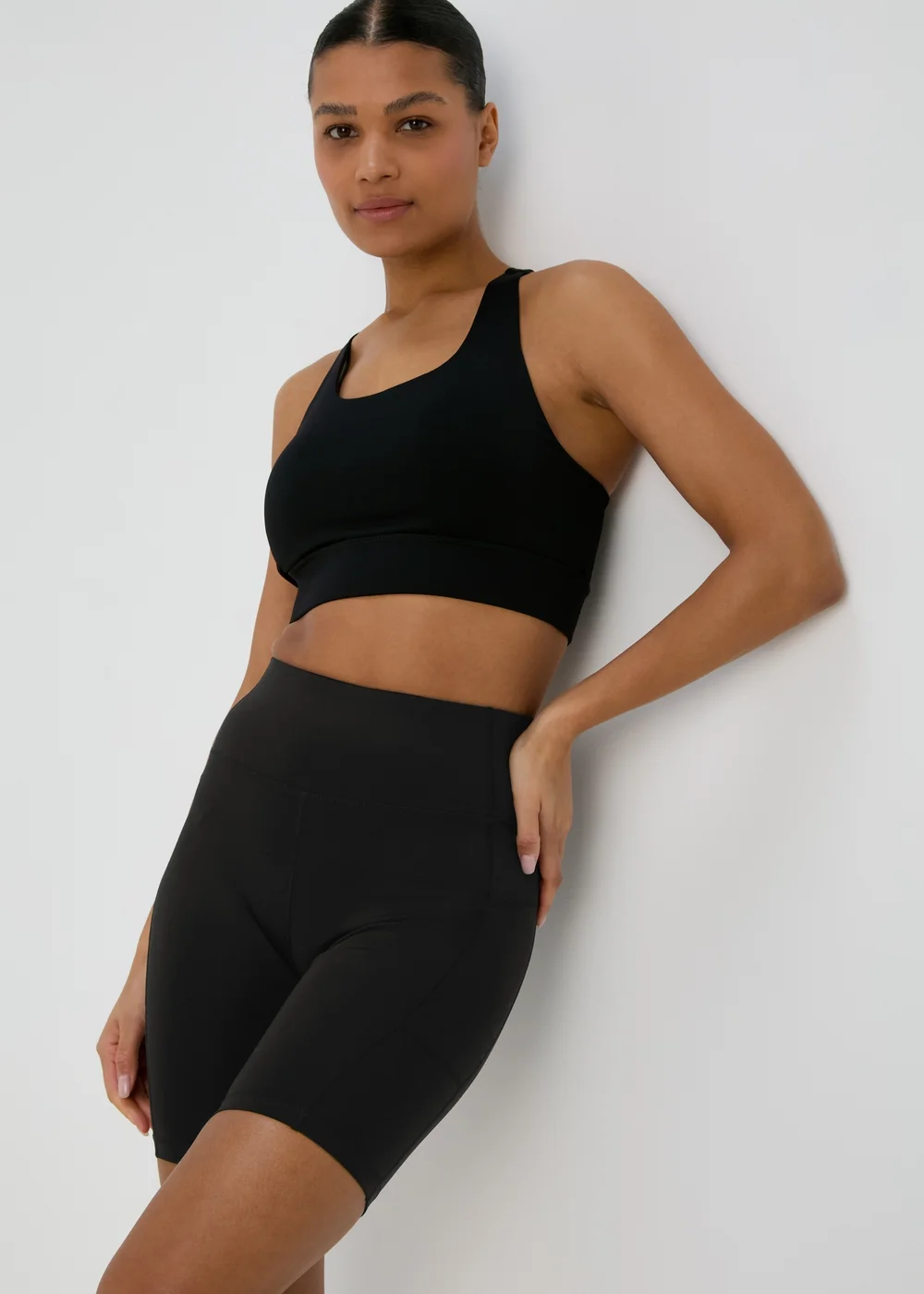 Souluxe Black Cycling Shorts - 8 Image 1