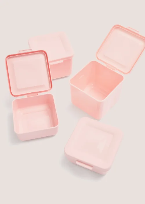 Pink Snack Pots Set Image 2