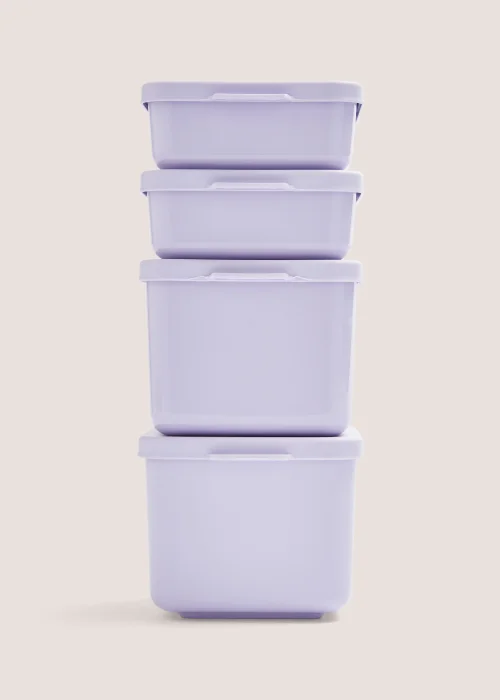 Purple Snack Pots Image 1