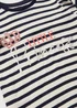 Girls White Stripe Princess T-Shirt (1-7yrs) - 1 to 1 half years Image 2