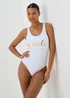 White Bridesmaid Swimsuit - Size 6 Image 1