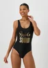 Black Bridesmaid Swimsuit - Size 6 Image 1