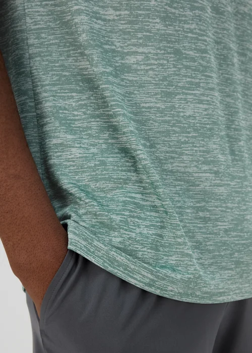 Souluxe Teal 2 Tone Essential T-Shirt - XS Image 5
