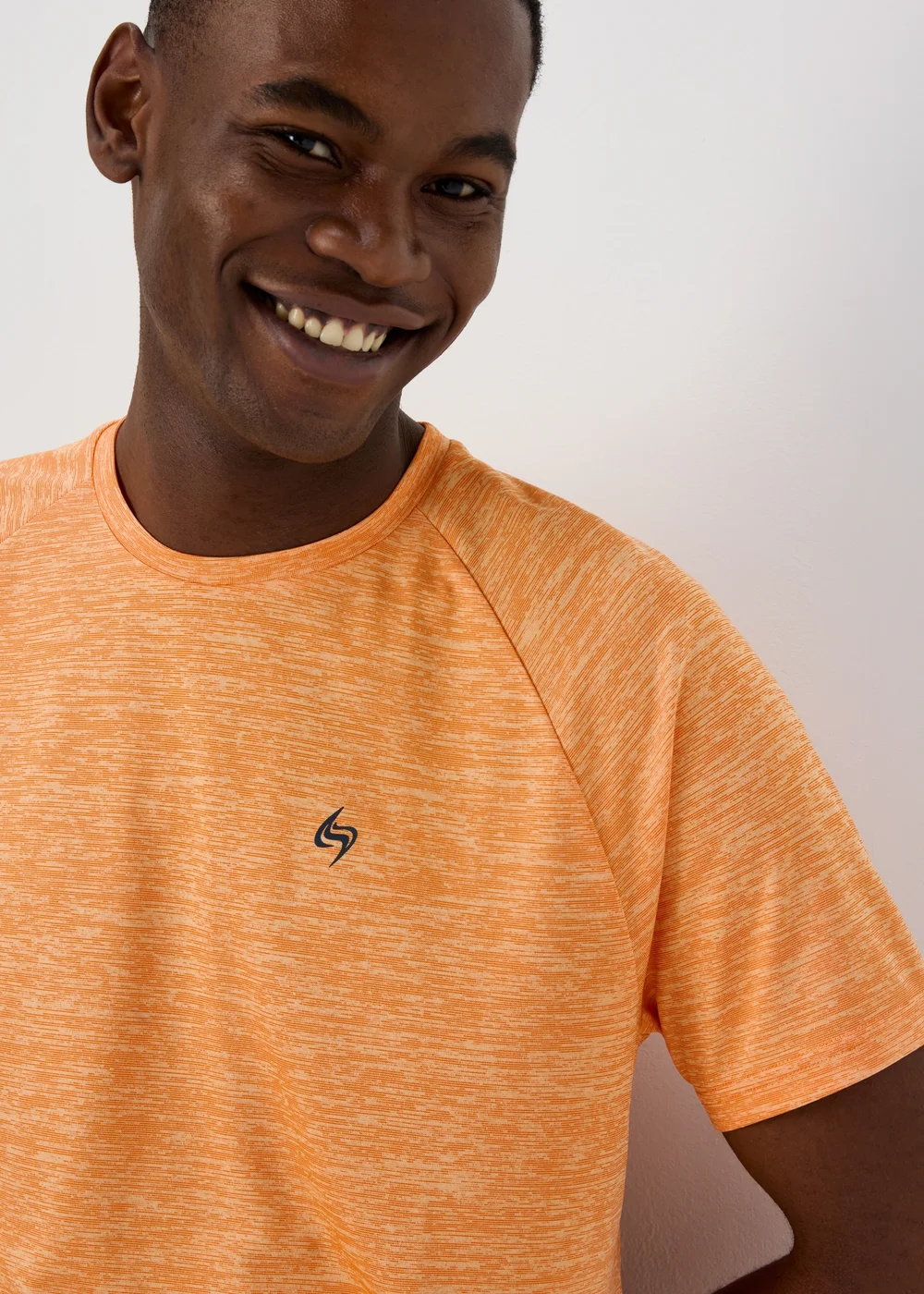 Souluxe Orange 2 Tone Essential T-Shirt - Extra small Image 3