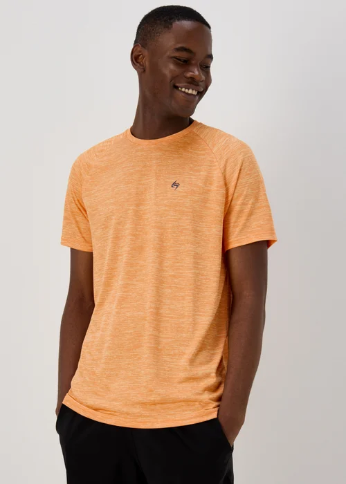 Souluxe Orange 2 Tone Essential T-Shirt - Extra small Image 1