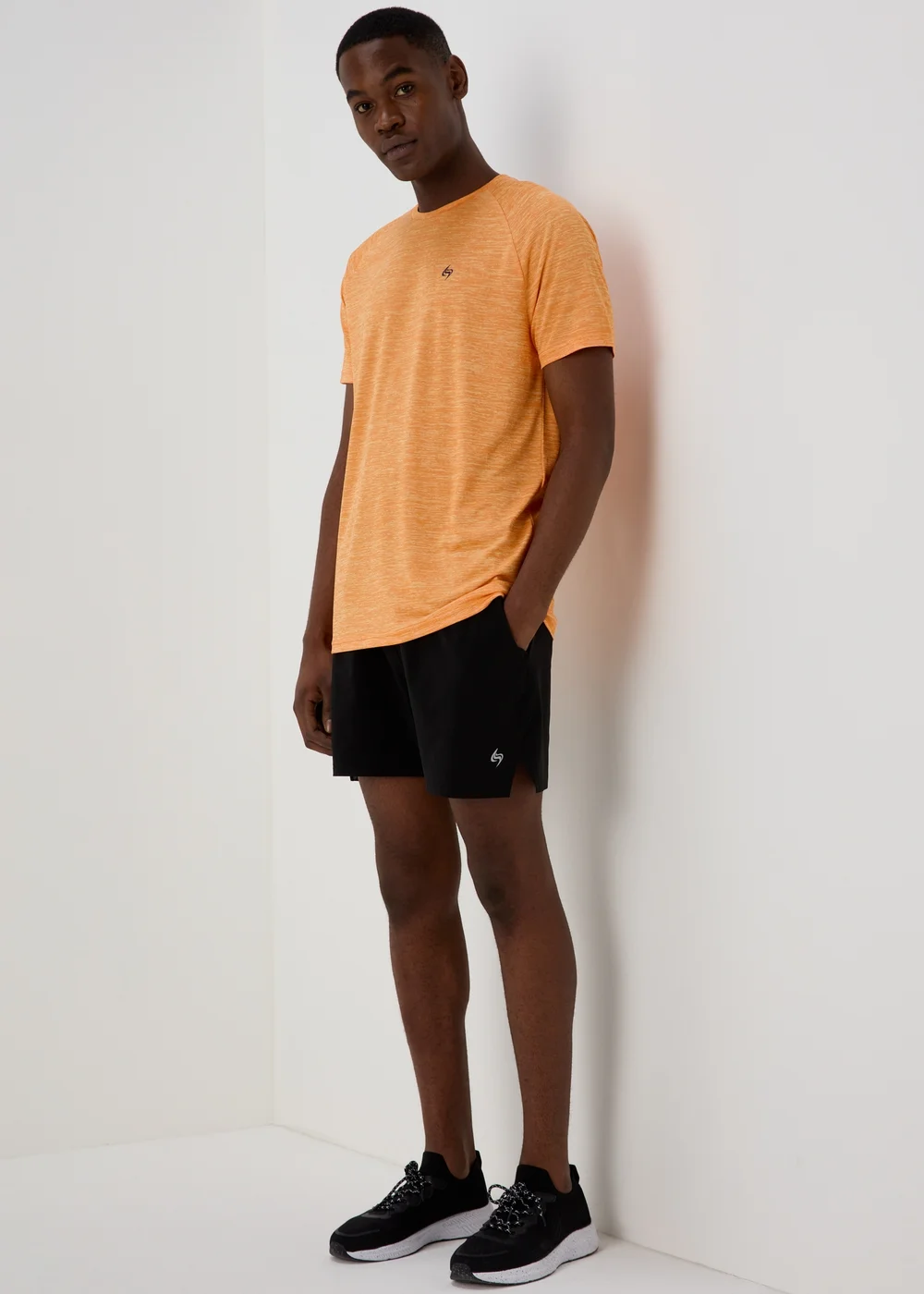Souluxe Orange 2 Tone Essential T-Shirt - Extra small Image 4