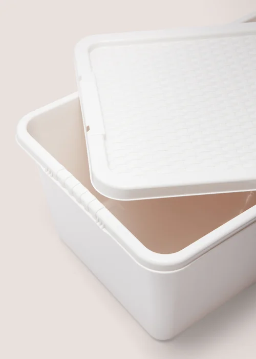 Grey Rattan Box (45L) Image 2