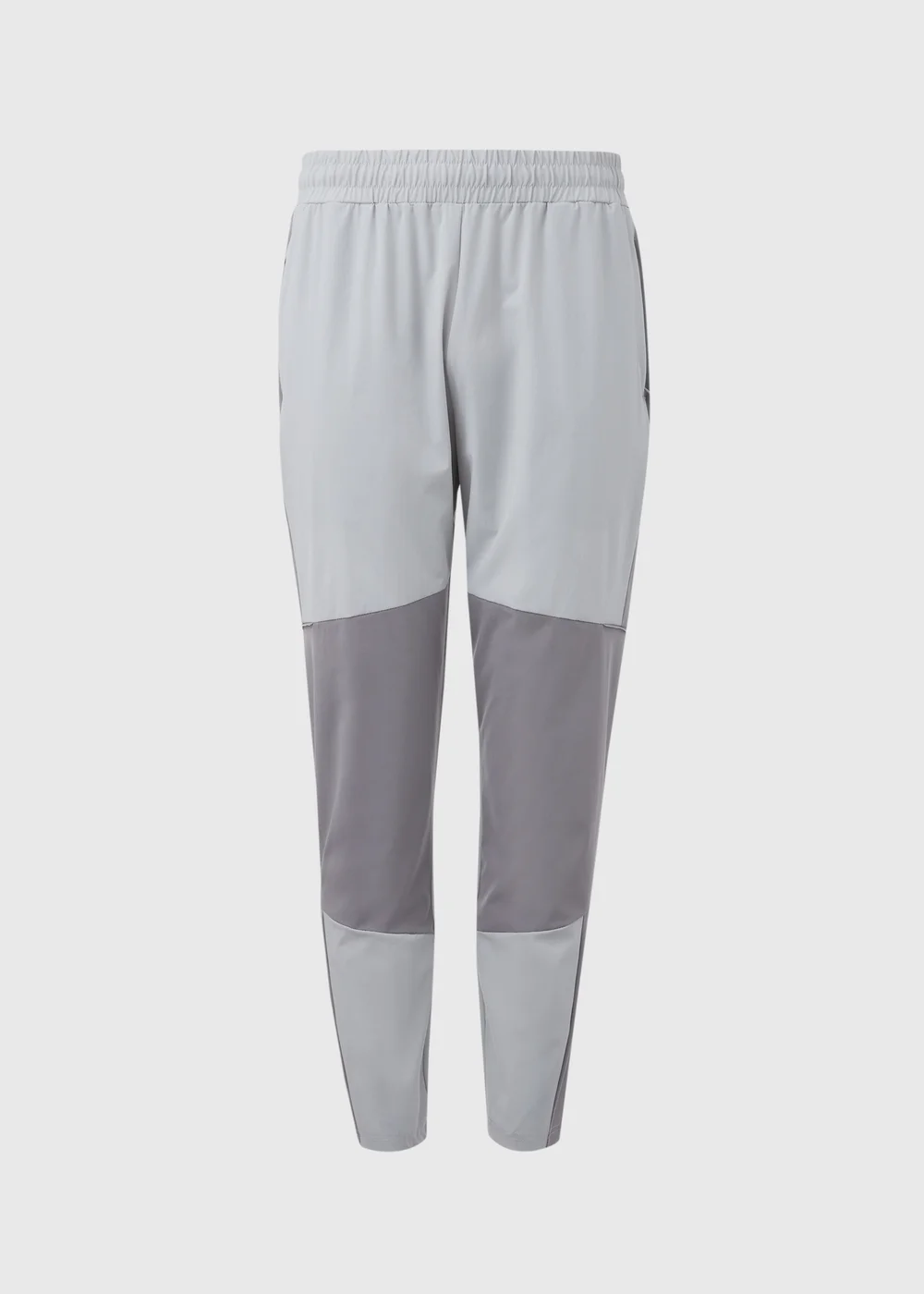 Souluxe Light Grey Slim Fit Panel Joggers - Extra small Image 5