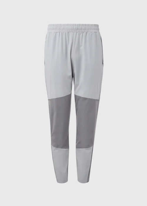 Souluxe Light Grey Slim Fit Panel Joggers - Extra small Image 5
