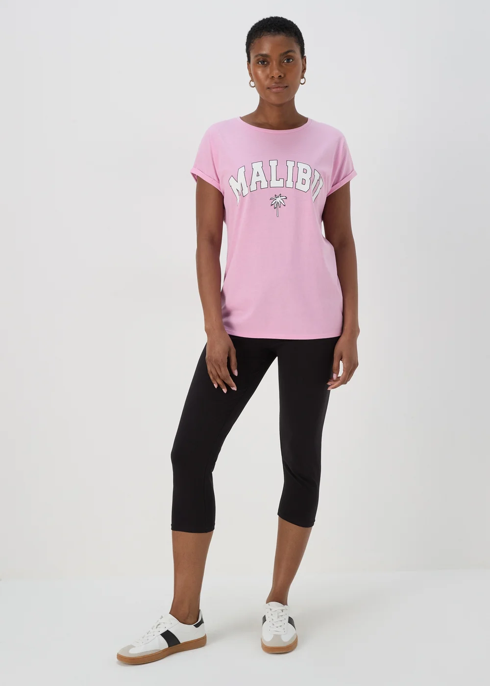 Black Crop Leggings - 8 Image 1
