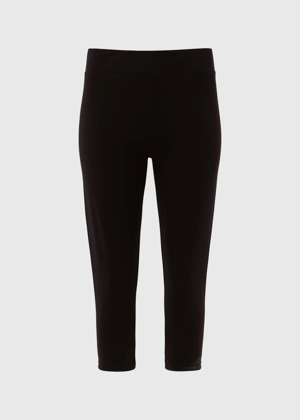 Black Crop Leggings - 8 Image 5
