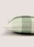 Green Scatter Check Retreat Cushion (43cm x 43cm) Image 2