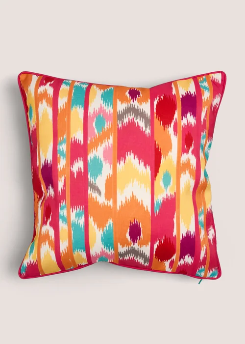 Outdoor Multicolour Global Reverse Cushion (43cm x 43cm) Image 1