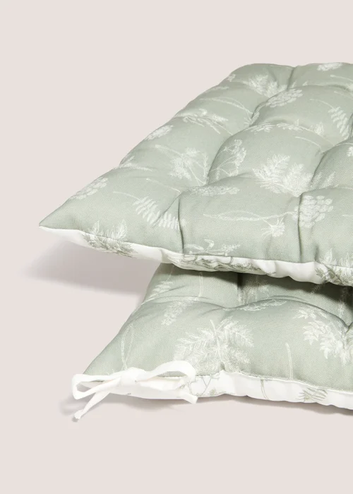 Outdoor White Retreat Seat Pads (40cm x 40cm) Image 2