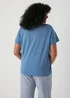 Blue Weekend Vibes Pyjama T-Shirt - Small Image 2