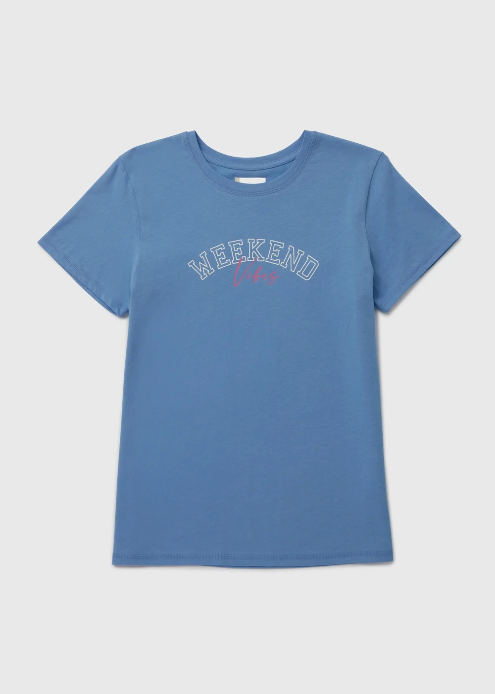 Blue Weekend Vibes Pyjama T-Shirt - Small Image 4