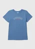 Blue Weekend Vibes Pyjama T-Shirt - Small Image 4