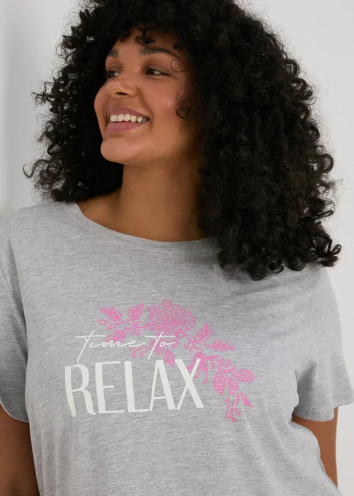 Grey Anchor Pyjama Set - Extra small Image 3