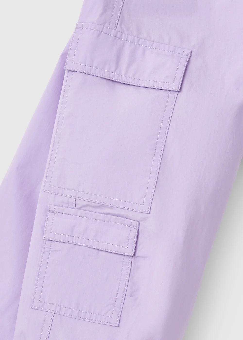 Girls Lilac Parachute Pants (7-15yrs) - 8 Yrs Image 2