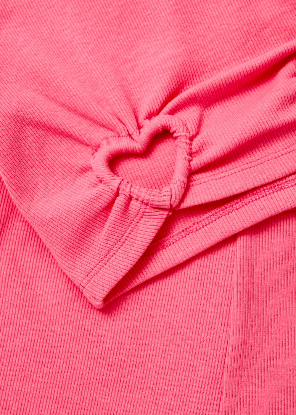 Girls Neon Pink Cycling Shorts Set (7-13yrs) - 7 Yrs Image 2