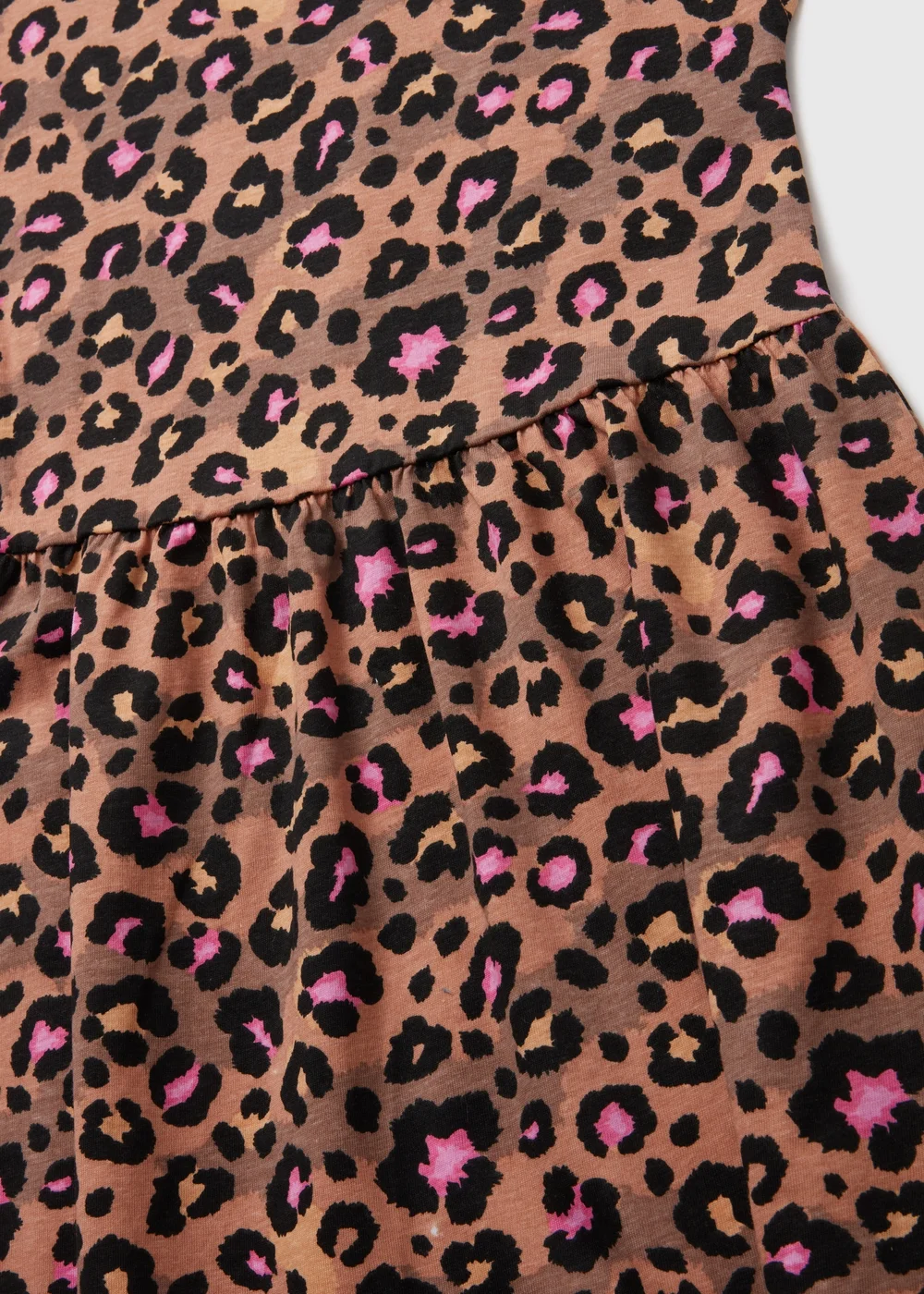 Girls Leopard Print Dress (7-13yrs) - 7 Yrs Image 2