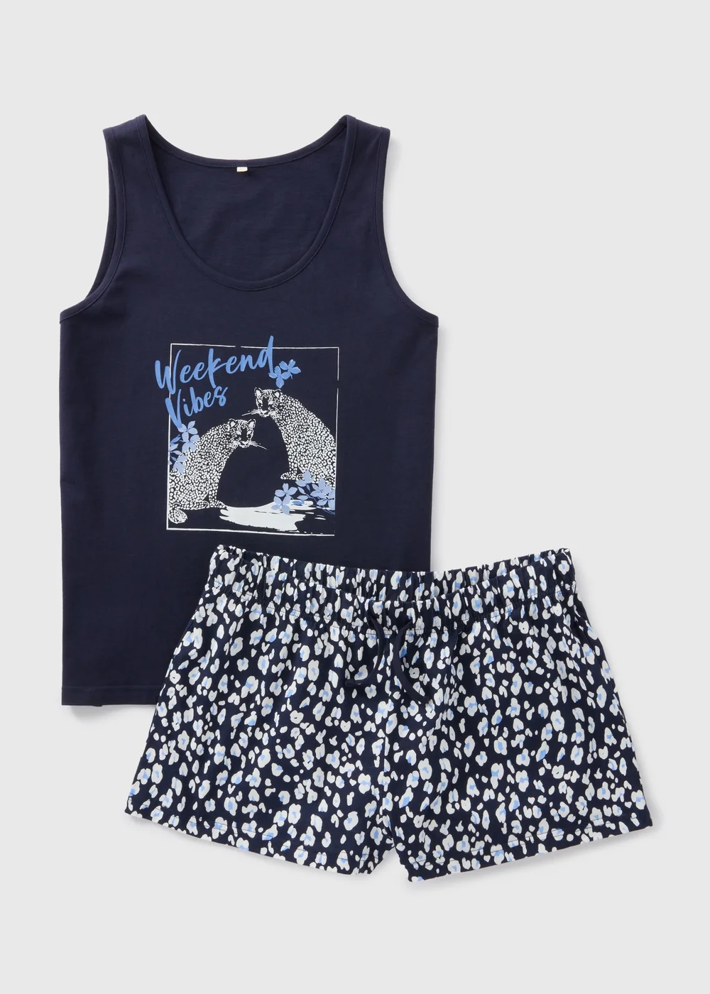 Navy Pyjama Set - Extra small Image 4