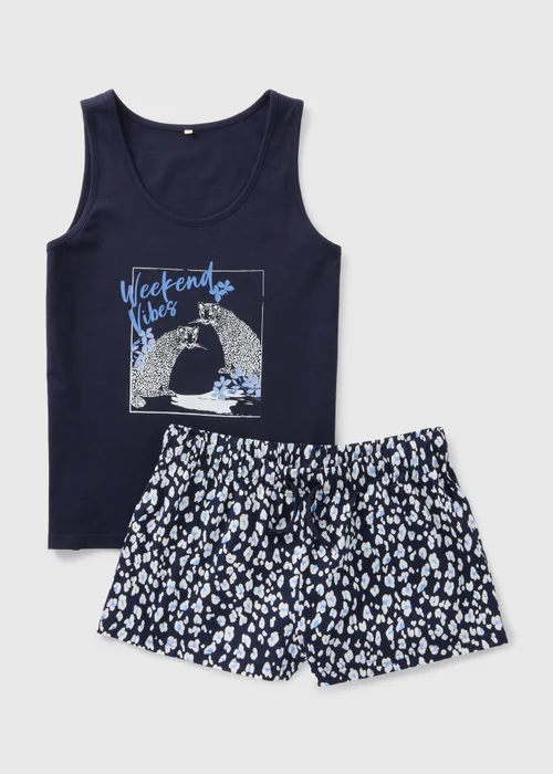 Navy Pyjama Set - Extra small Image 4