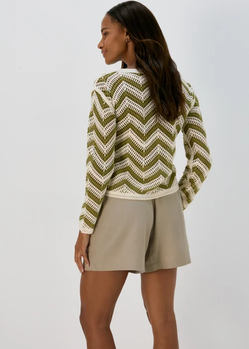 Beige Linen Shorts - 8 Image 2