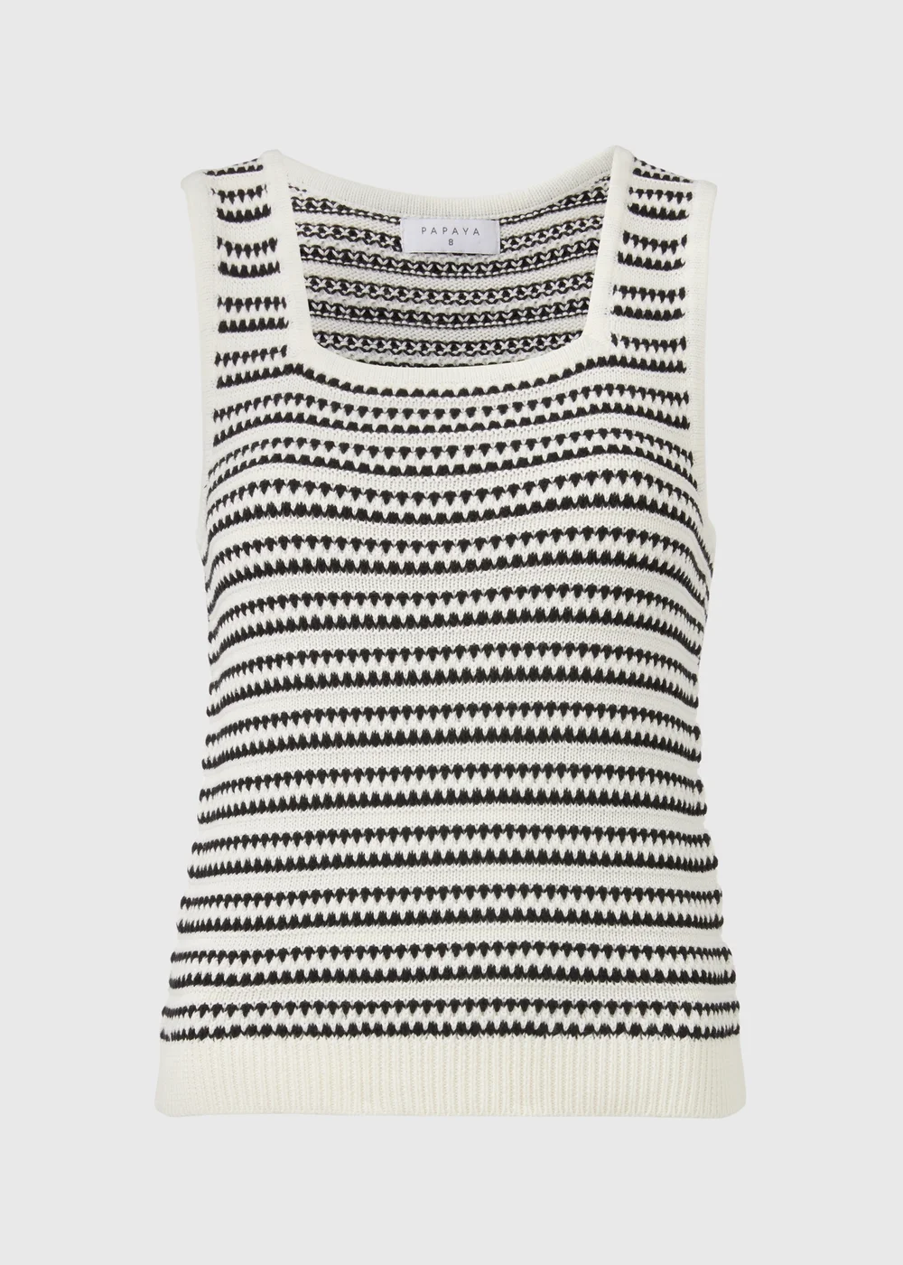 Ivory Stripe Co Ord Vest - 8 Image 5