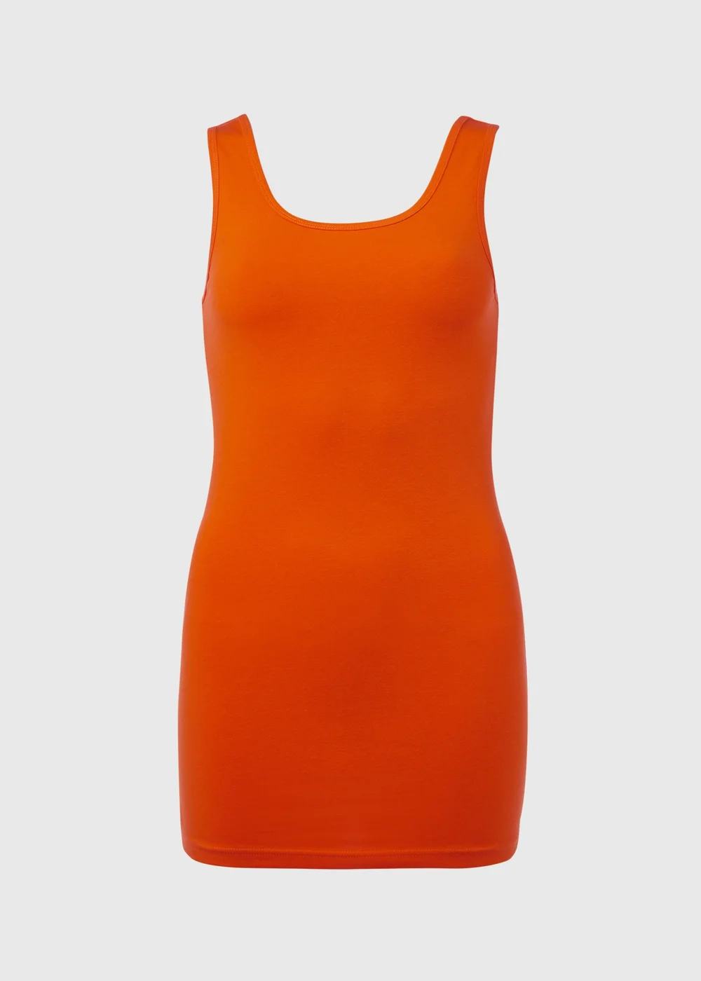 Orange Longline Vest - 8 Image 5