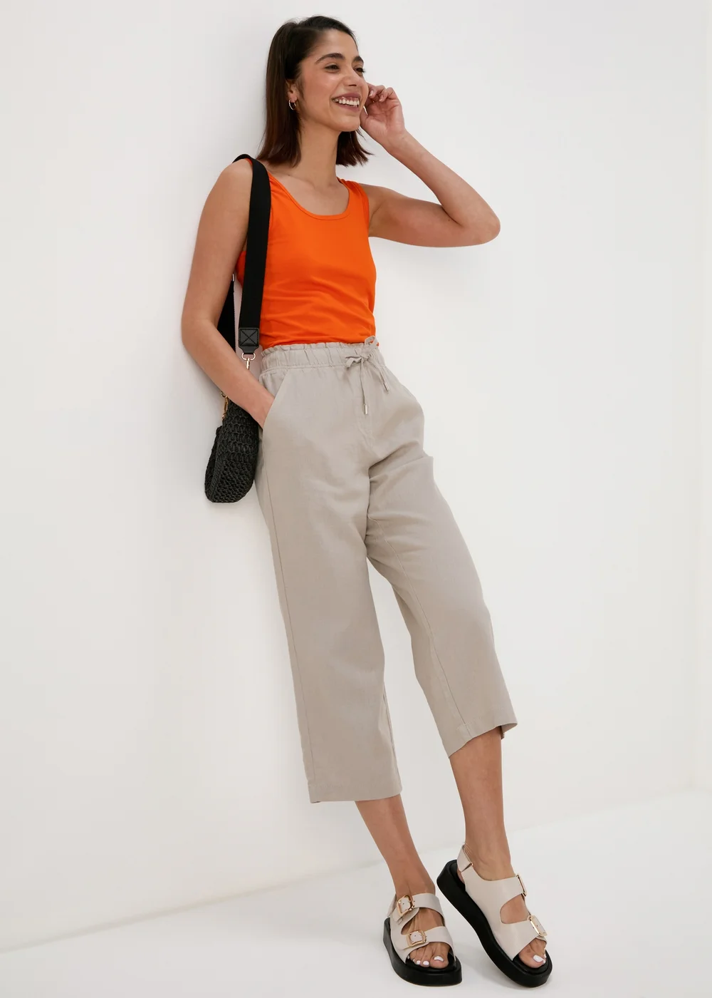 Orange Longline Vest - 8 Image 4
