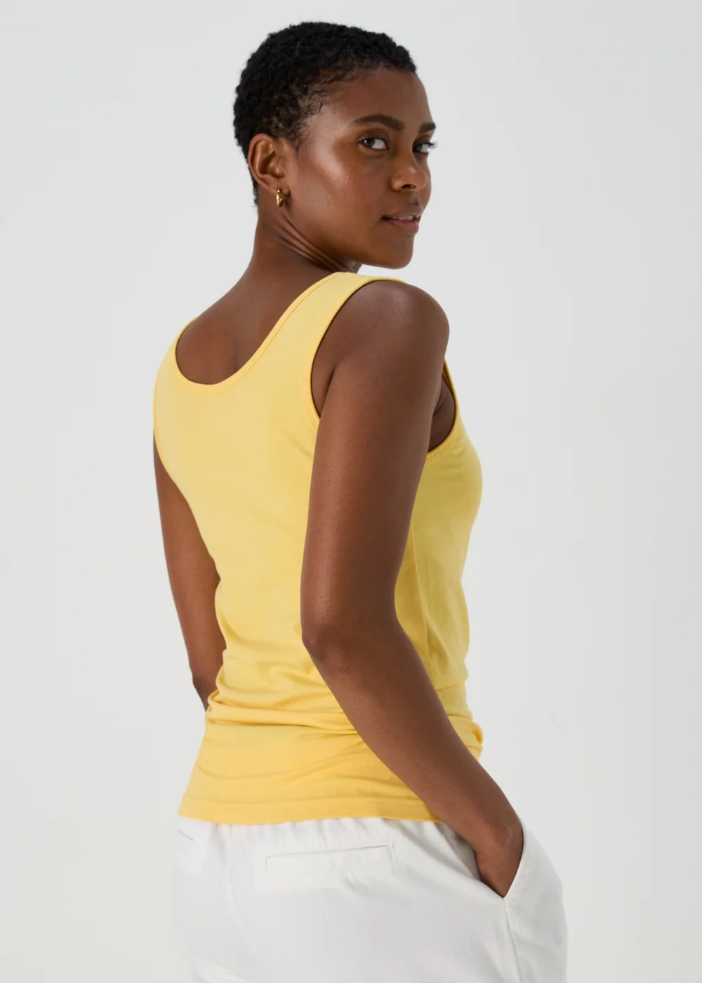 Yellow Short Vest - 8 Image 2
