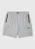 Light Grey Cargo Shorts - S Image 4