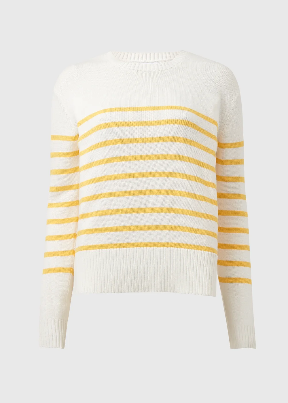 Yellow Stripe Jumper - XS Image 6