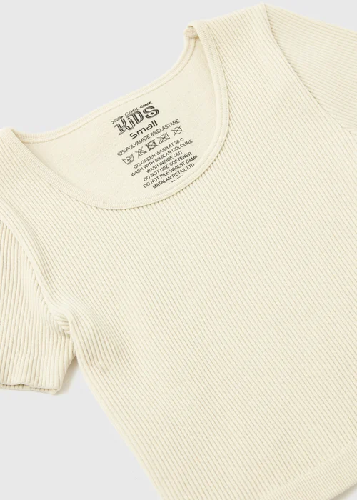 Girls Stone Seamless Top (7-15yrs) - S Image 2