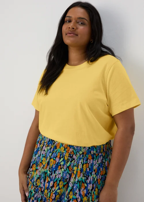 Yellow Plain T-Shirt - 8 Image 2